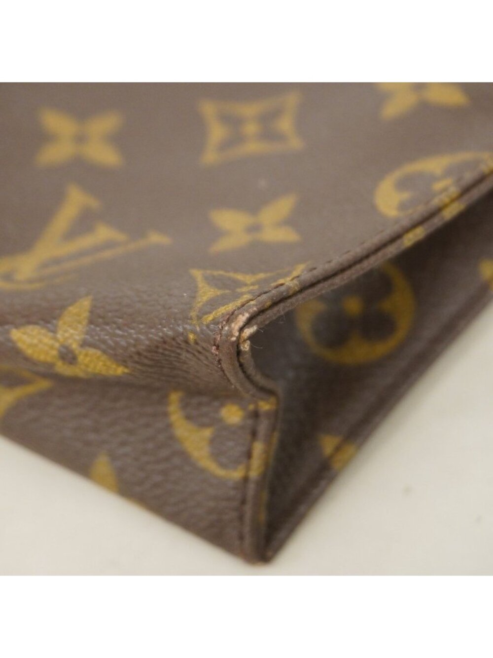 Louis Vuitton Pouch Monogram Poche Toilette 25 Brown - Picture 6 of 8